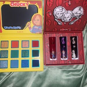 Glamlite Chucky Eyeshadow Palette and Lipstick Set